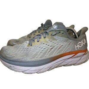 Hoka One One Clifton Ice Blue Women's US 11B Running Shoes Sneakers Walking